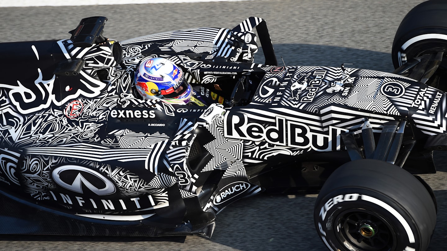 Daniel Ricciardo (AUS) Red Bull Racing RB11 at Formula One Testing, Day One, Barcelona, Spain, 19