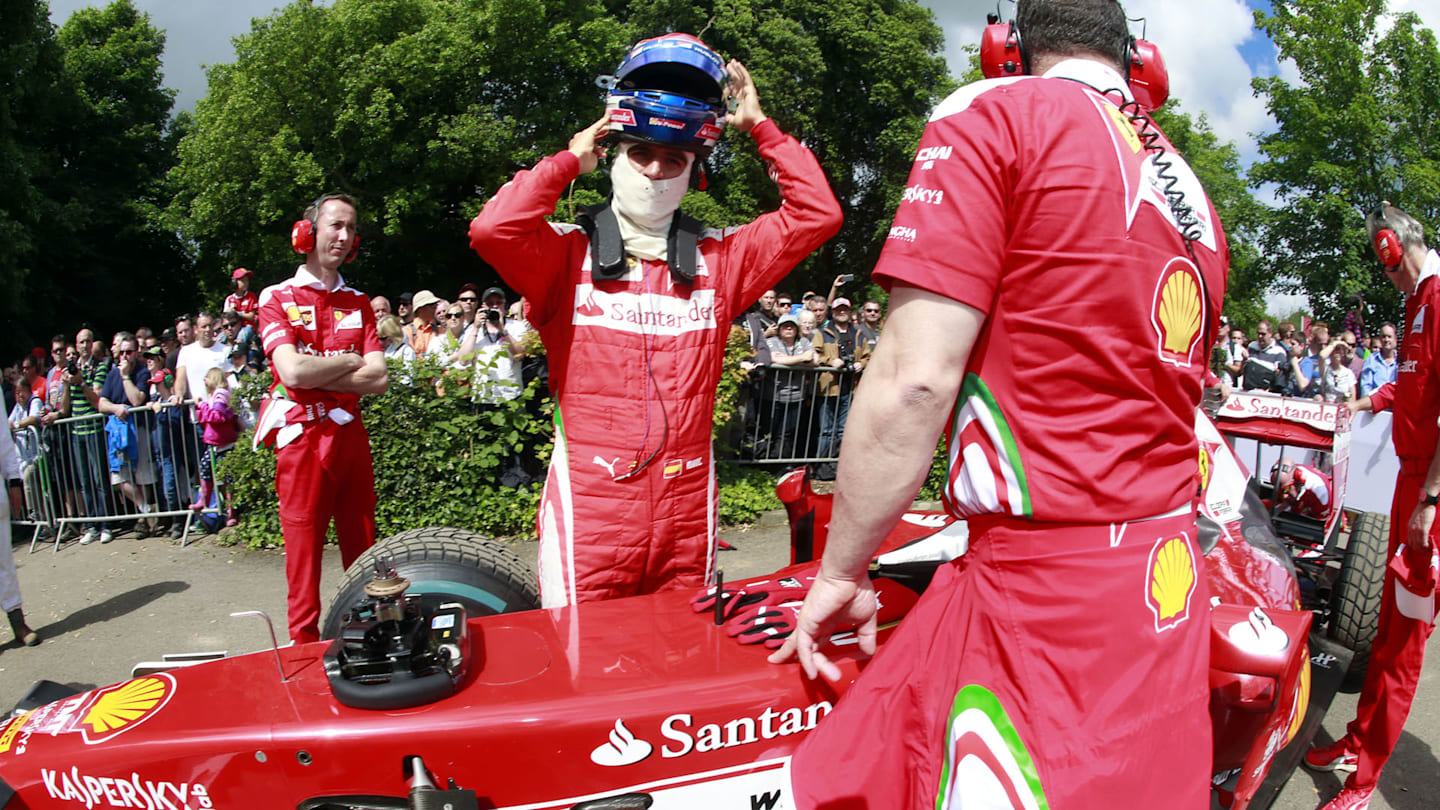 Marc Gene (ESP) at Goodwood Festival of Speed, Goodwood, England, 24-26 June 2016. © Sutton Images