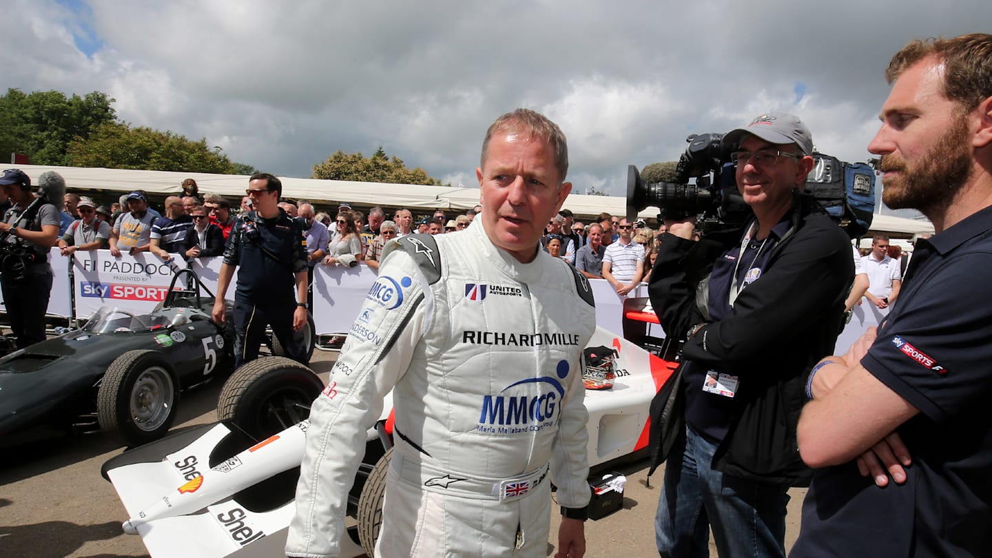 Martin Brundle (GBR) at Goodwood Festival of Speed, Goodwood, England, 24-26 June 2016. © Sutton Images