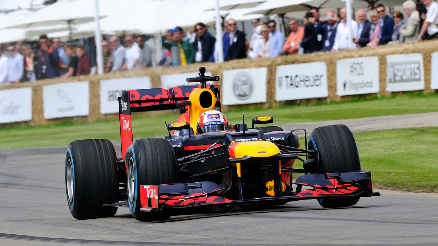 Pierre Gasly (FRA) Red Bull Racing RB8 at Goodwood Festival of Speed, Goodwood, England, 24-26 June 2016. © Sutton Images