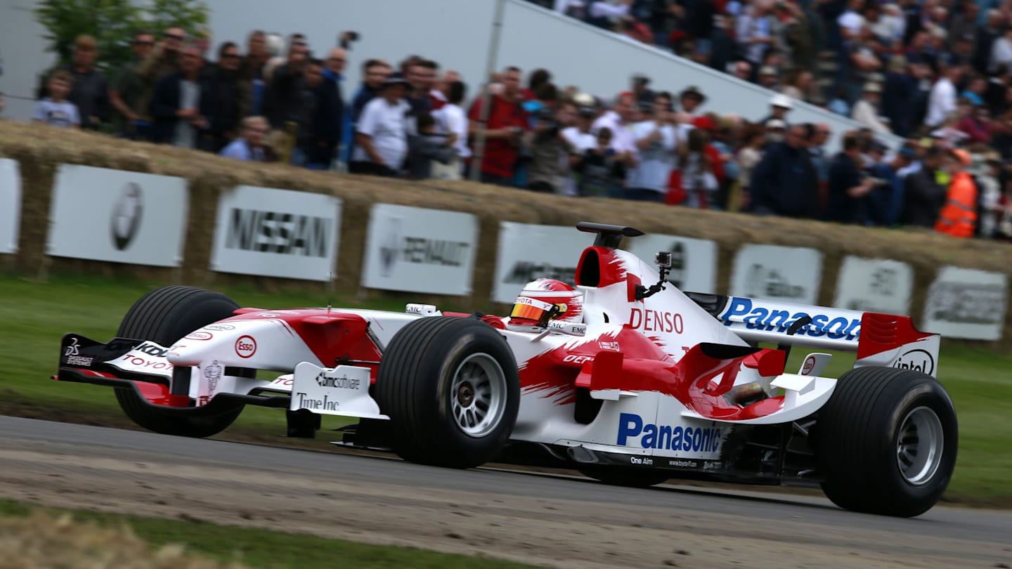 Toyota TF105 at Goodwood Festival of Speed, Goodwood, England, 24-26 June 2016. © Sutton Images + 44 1327 352188,Sutton Images