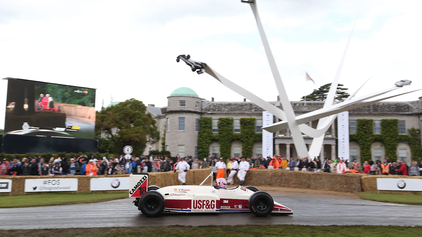 Lorina McLaughlin (GBR) Arrows Megatron A10B at Goodwood Festival of Speed, Goodwood, England, 24-26 June 2016. © Sutton Images