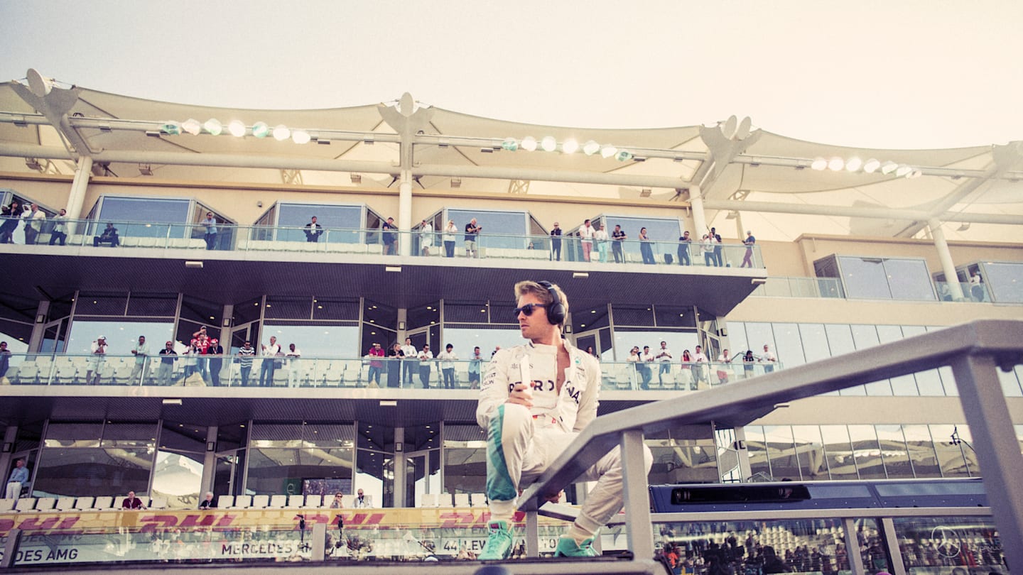 On the drivers' parade ©  Mercedes-Benz Grand Prix Ltd / Paul Ripke