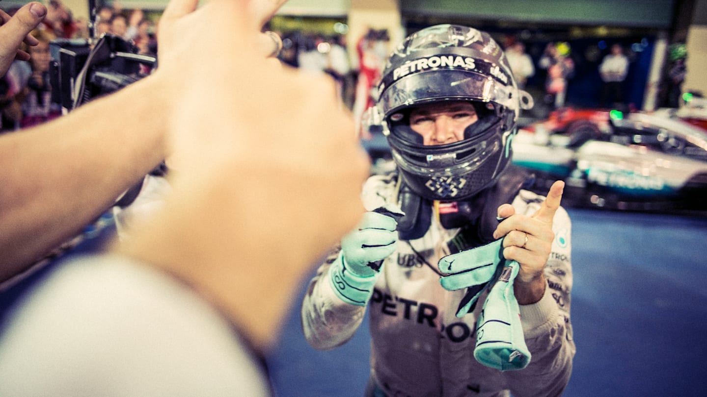 Celebrating ©  Mercedes-Benz Grand Prix Ltd / Paul Ripke