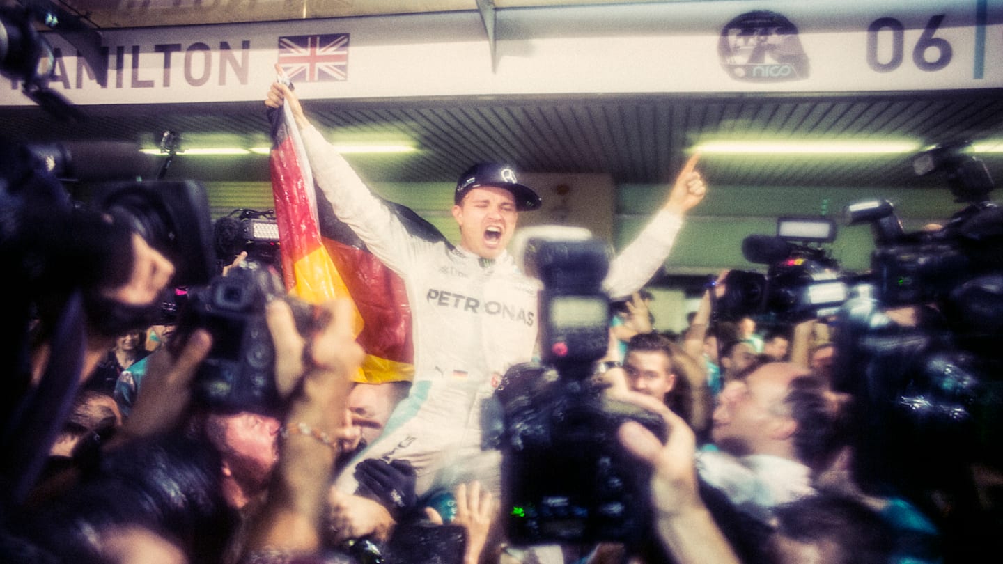 Celebrations ©  Mercedes-Benz Grand Prix Ltd / Paul Ripke