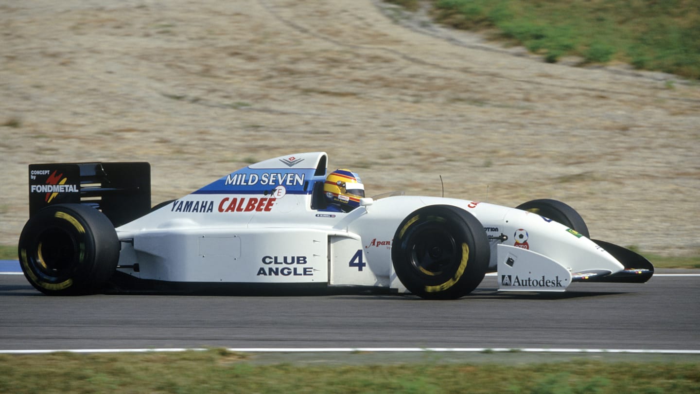 1994 Spanish Grand Prix. Catalunya, Barcelona, Spain. 27th - 29th  May 1994. Mark Blundell