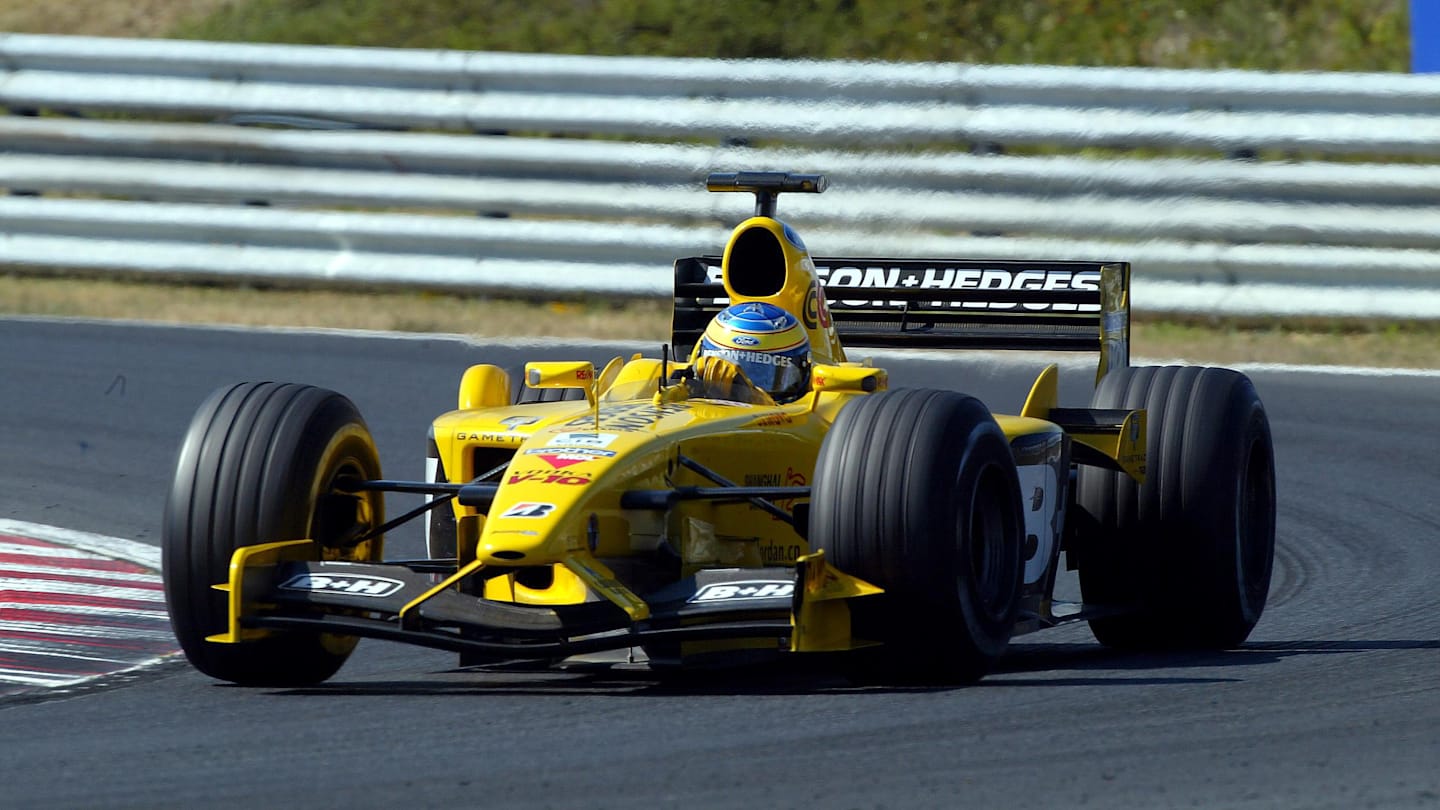Zsolt Baumgartner (HUN) Jordan Ford EJ13. Formula One World Championship, Rd13, Hungarian Grand