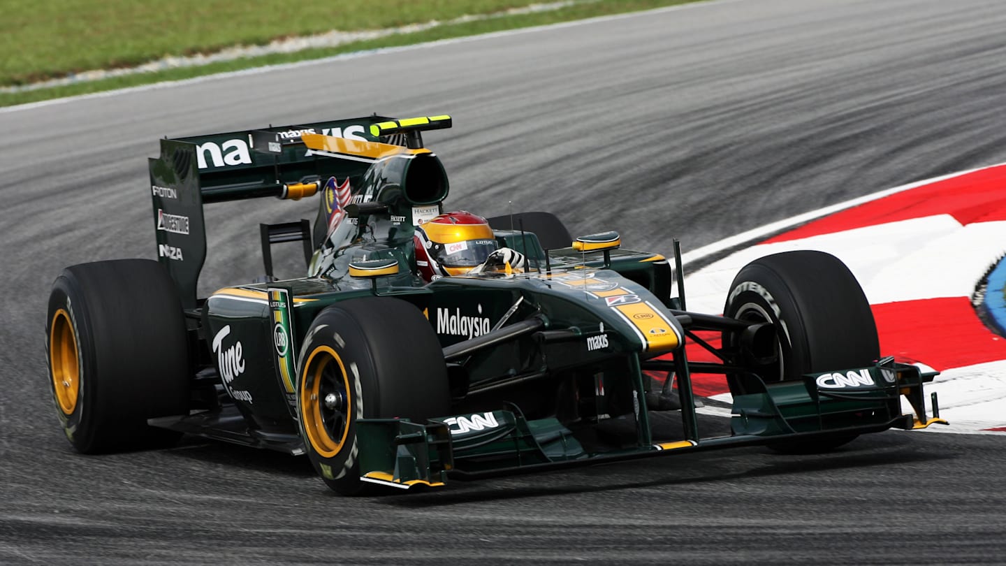 Fairuz Fauzy (MAL) Lotus T127 Third Driver. Formula One World Championship, Rd 3, Malaysian Grand