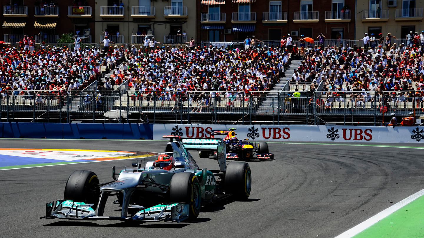 Michael Schumacher (GER) Mercedes AMG F1 W03 finished third. Formula One World Championship, Rd8,