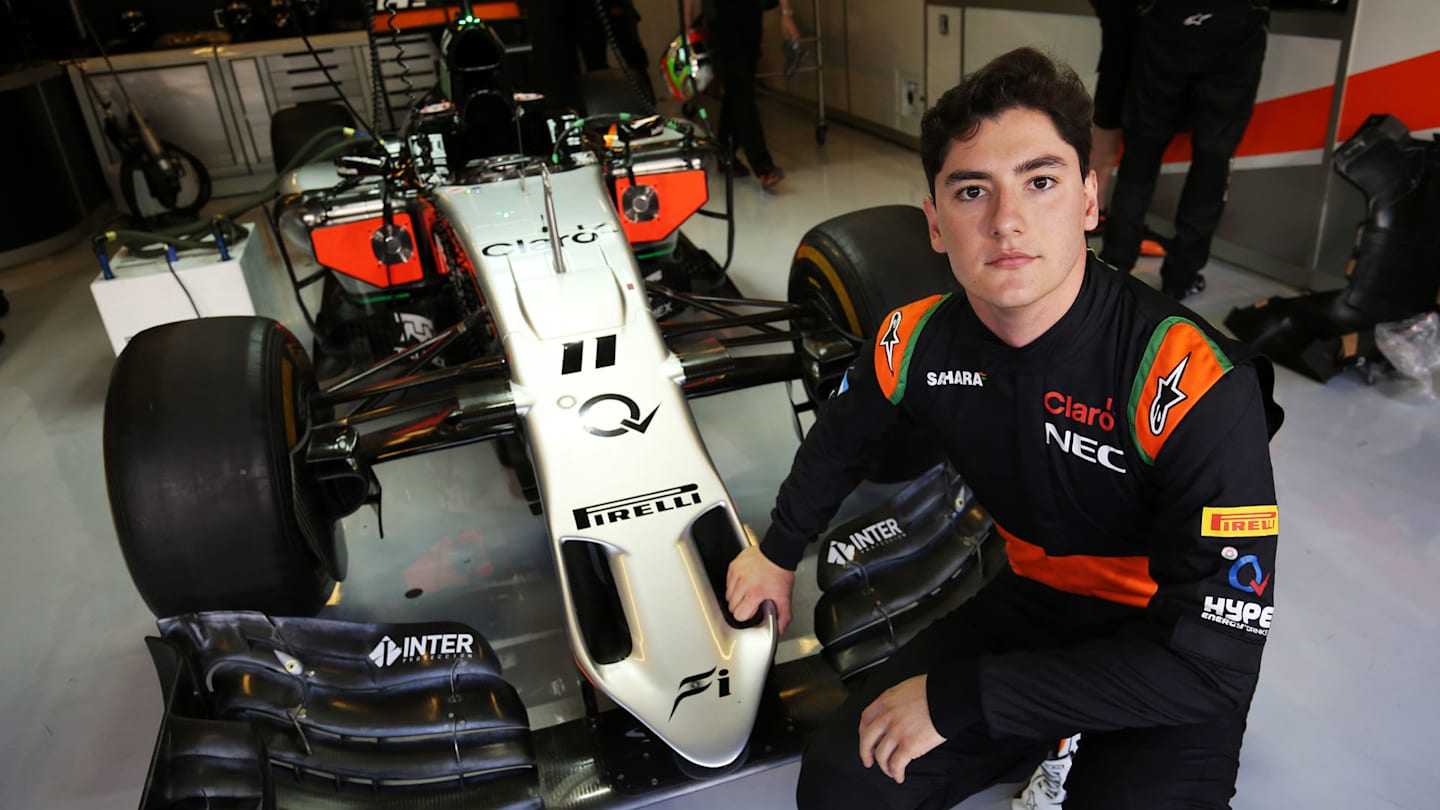 Alfonso Celis Jr (MEX) Sahara Force India F1 Team Development Driver. Abu Dhabi Grand Prix, Sunday