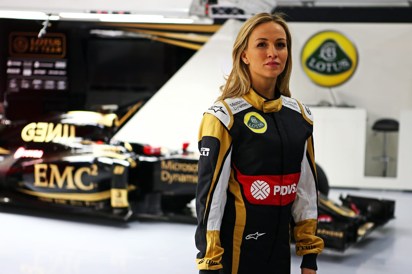 Carmen Jorda (ESP) Lotus F1 Team. Formula One Testing, Day 1, Thursday 26th February 2015.