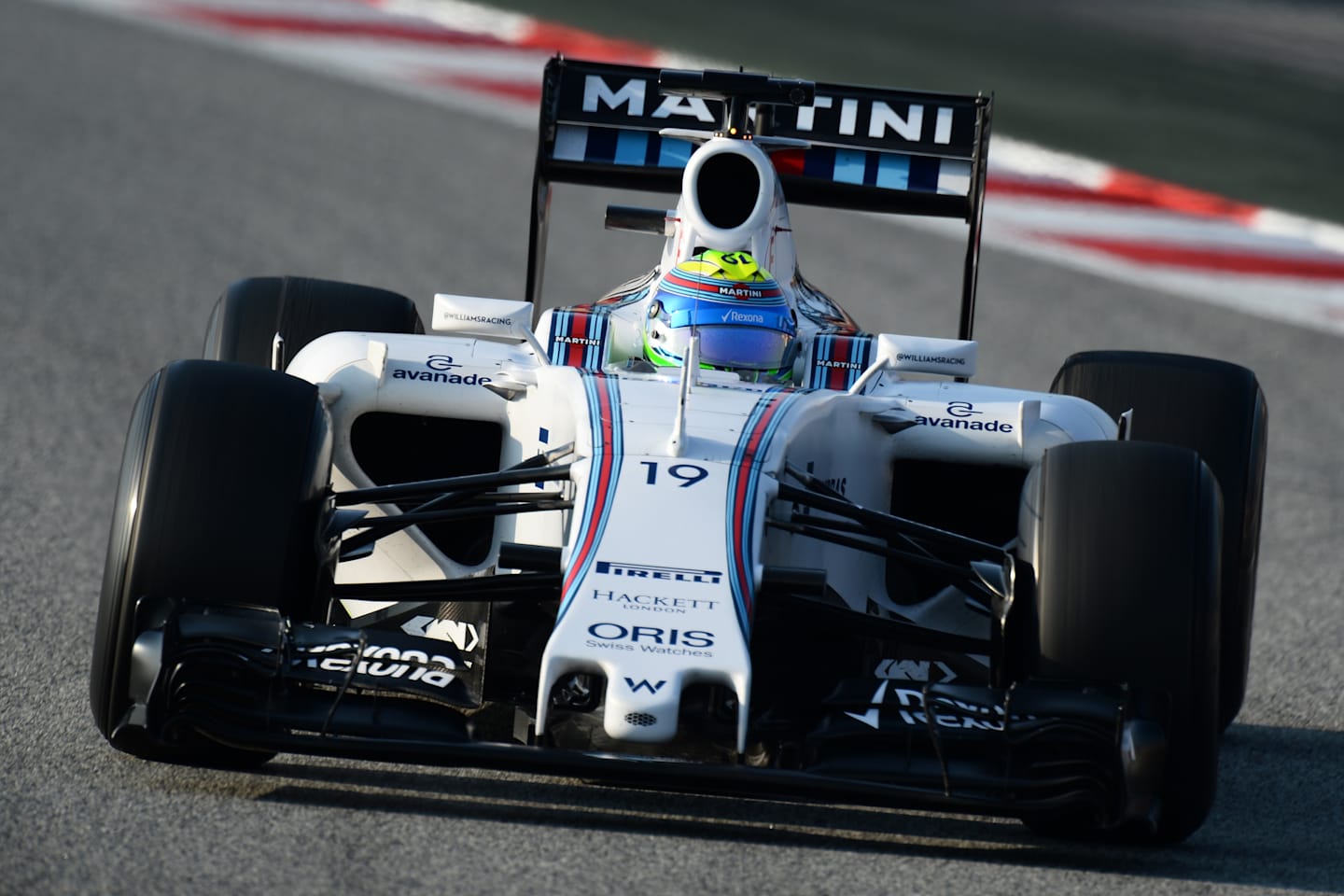 Felipe Massa (BRA) Williams FW37 at Formula One Testing, Day Two, Barcelona, Spain, 20 February 2015.
