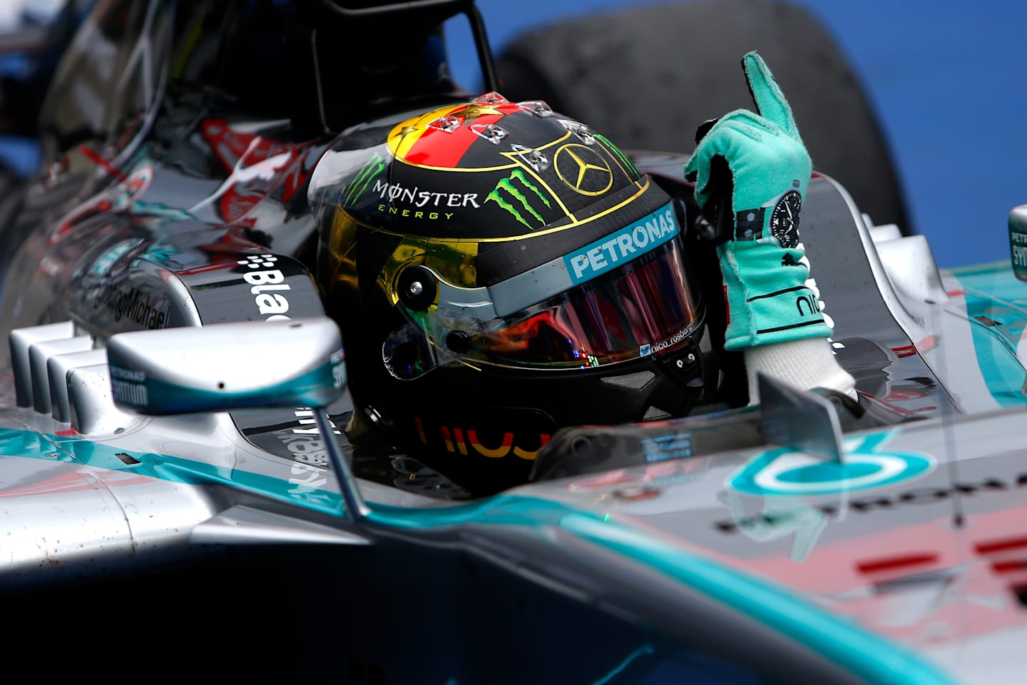 Race winner Nico Rosberg (GER), Mercedes F1 W05 Hybrid, Formula One World Championship, Rd10,