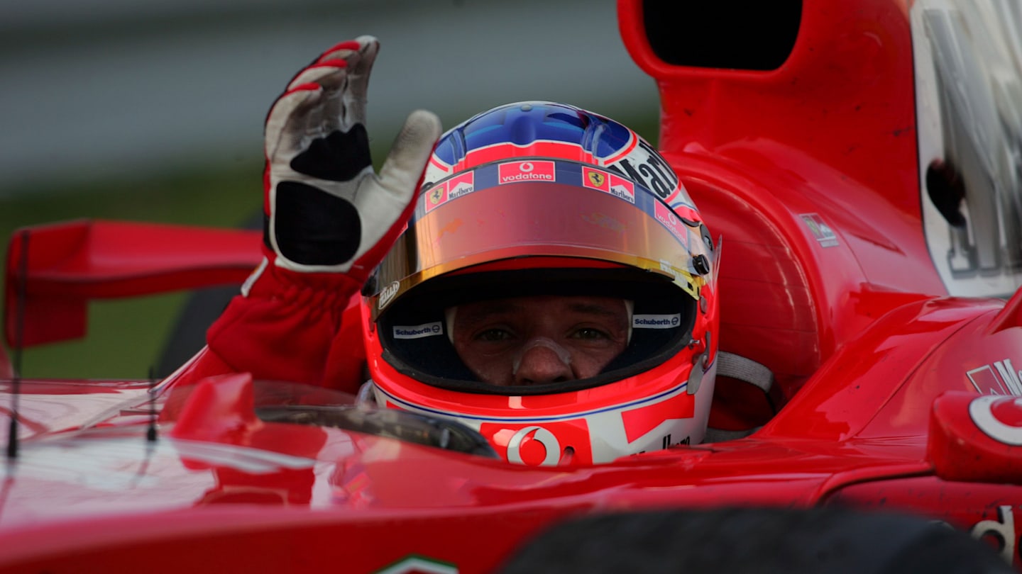 Rubens Barrichello (BRA) Ferrari F2004 won the race. Formula One World Championship, Rd16, Chinese