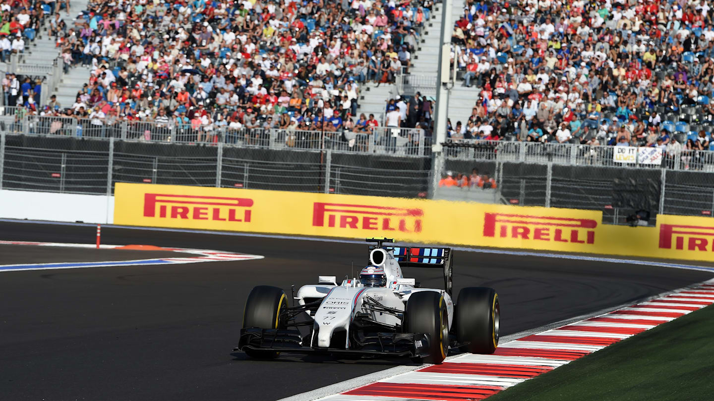 Valtteri Bottas (FIN) Williams FW36. Formula One World Championship, Rd16, Russian Grand Prix,