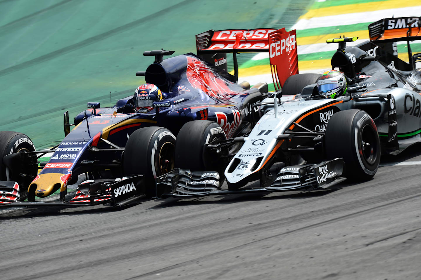 Max Verstappen (NDL) Scuderia Toro Rosso STR10 at Formula One World Championship, Rd18, Brazilian