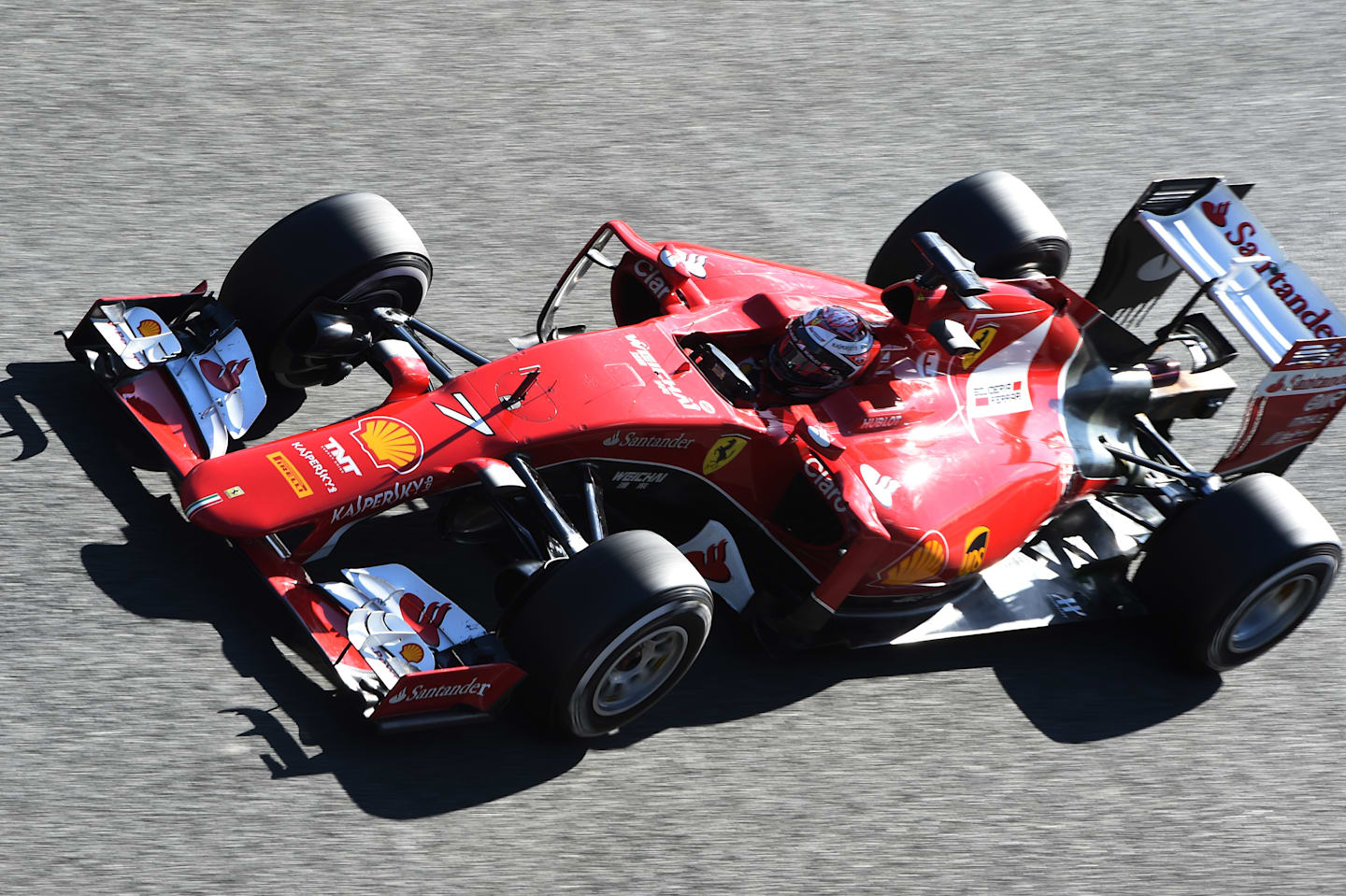 www.sutton-images.com  Kimi Raikkonen (FIN) Ferrari SF15-T at Formula One Testing, Day Four,