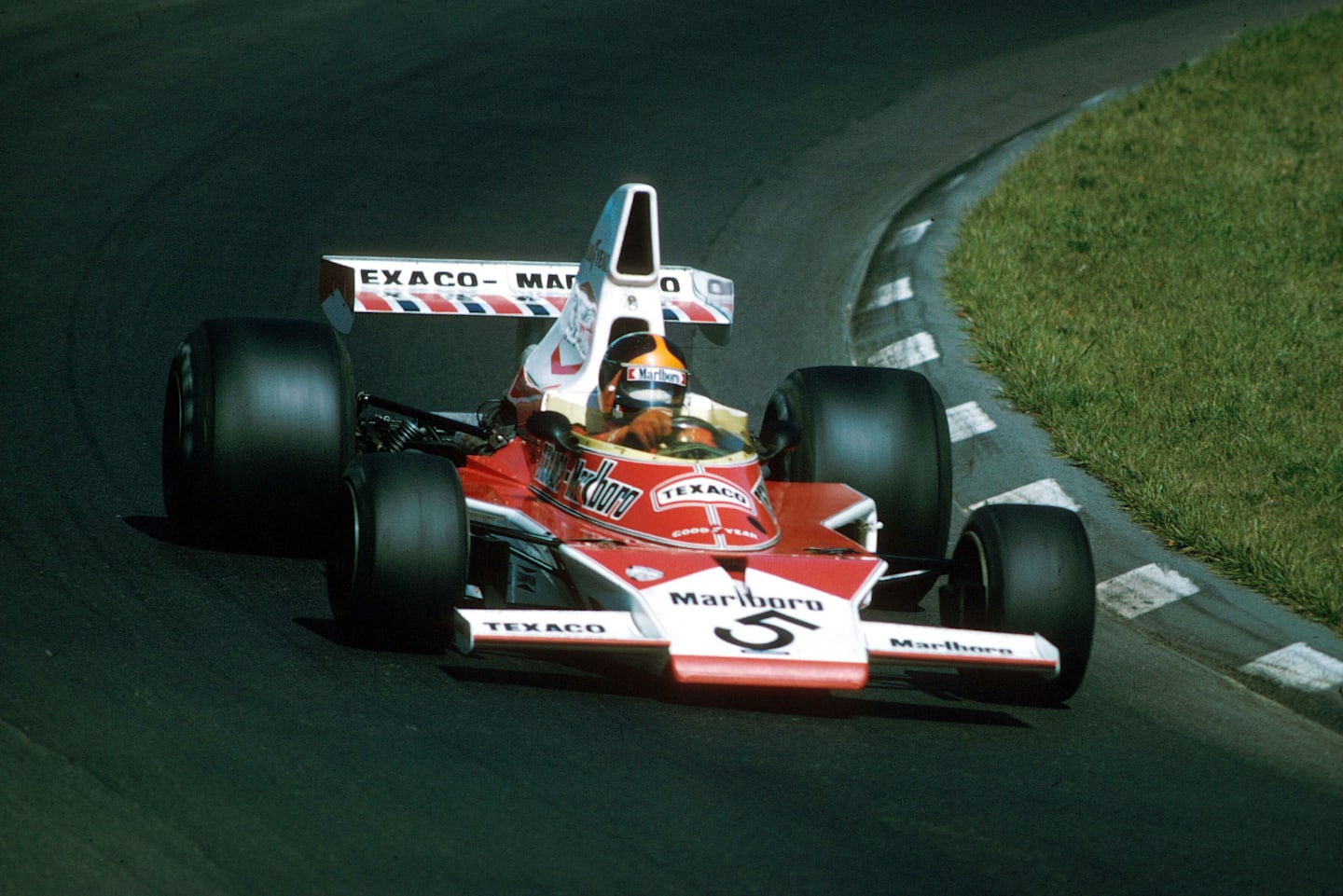 Emerson Fittipaldi(BRA)McLaren M23  US Grand Prix, Watkins Glen, 6th October 1974