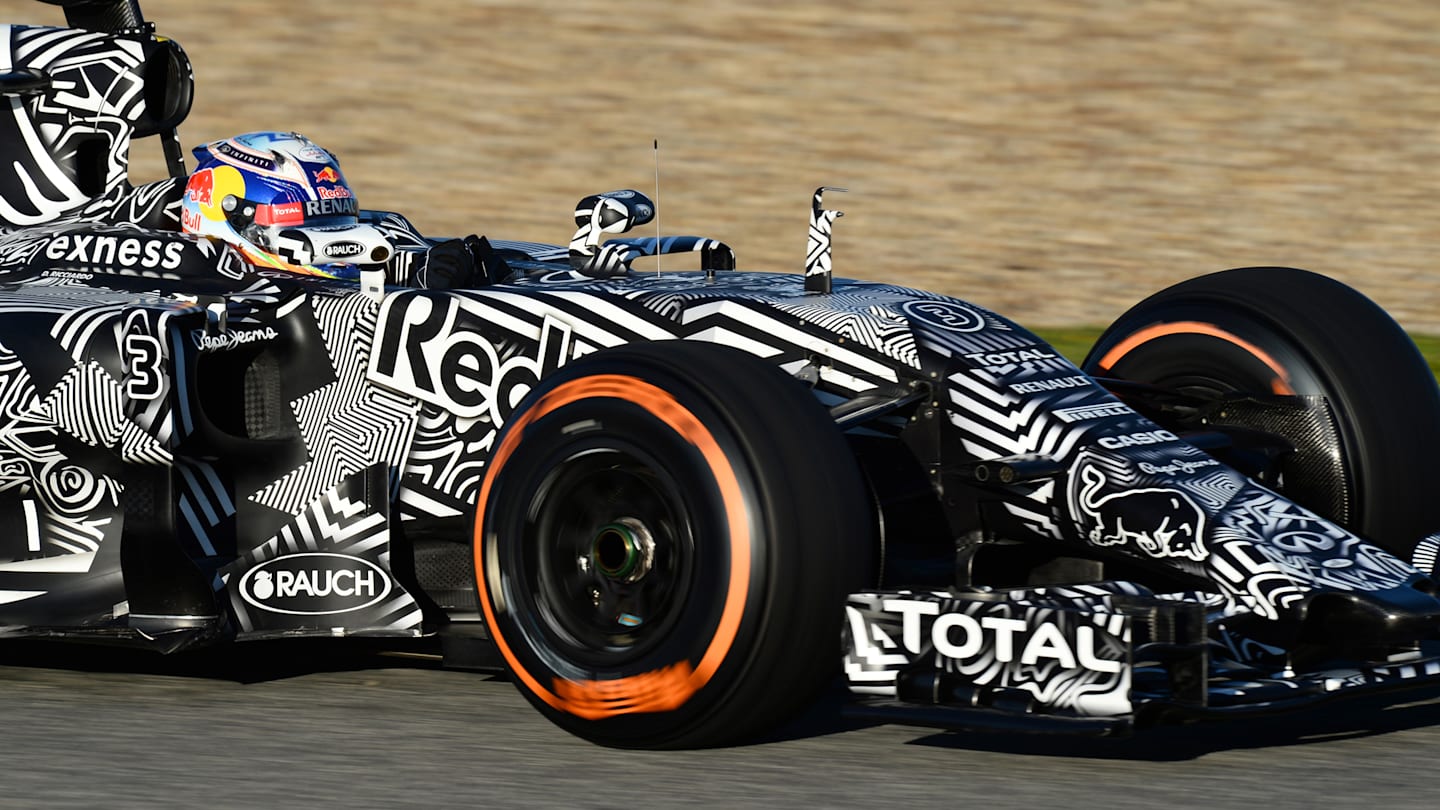 Daniel Ricciardo (AUS) Red Bull Racing RB11 at Formula One Testing, Day One, Jerez, Spain, 1