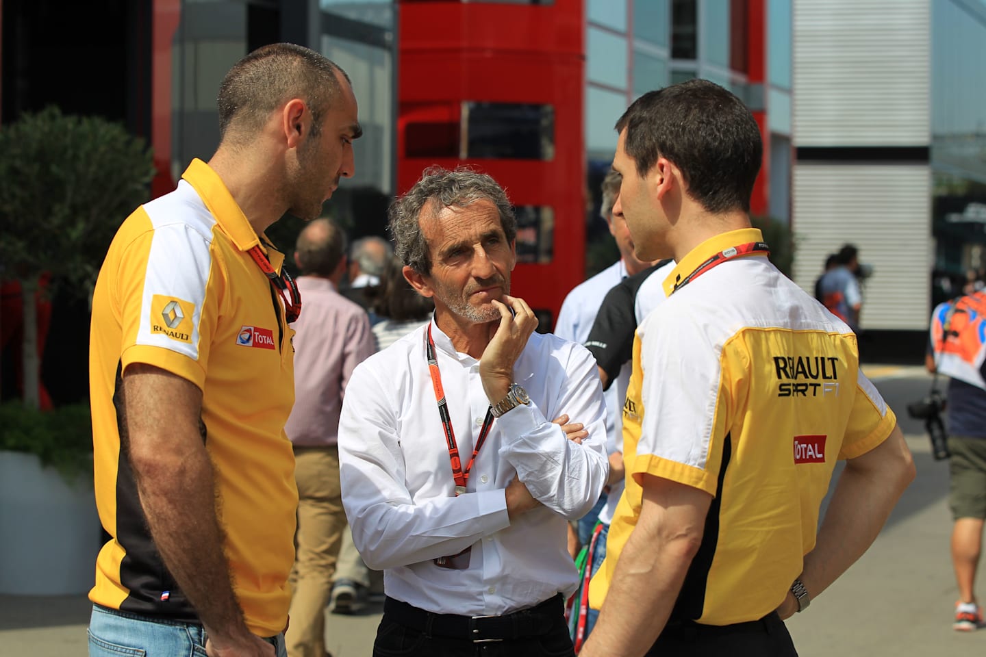 Alain Prost (FRA) at Formula One World Championship, Rd5, Spanish Grand Prix Race, Barcelona,