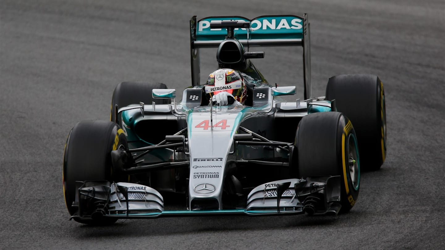 Lewis Hamilton (GBR) Mercedes AMG F1 W06 at Formula One World Championship, Rd8, Austrian Grand