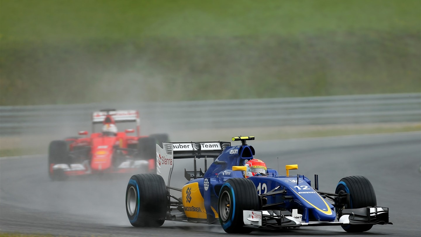 Felipe Nasr (BRA) Sauber C34 at Formula One World Championship, Rd8, Austrian Grand Prix,