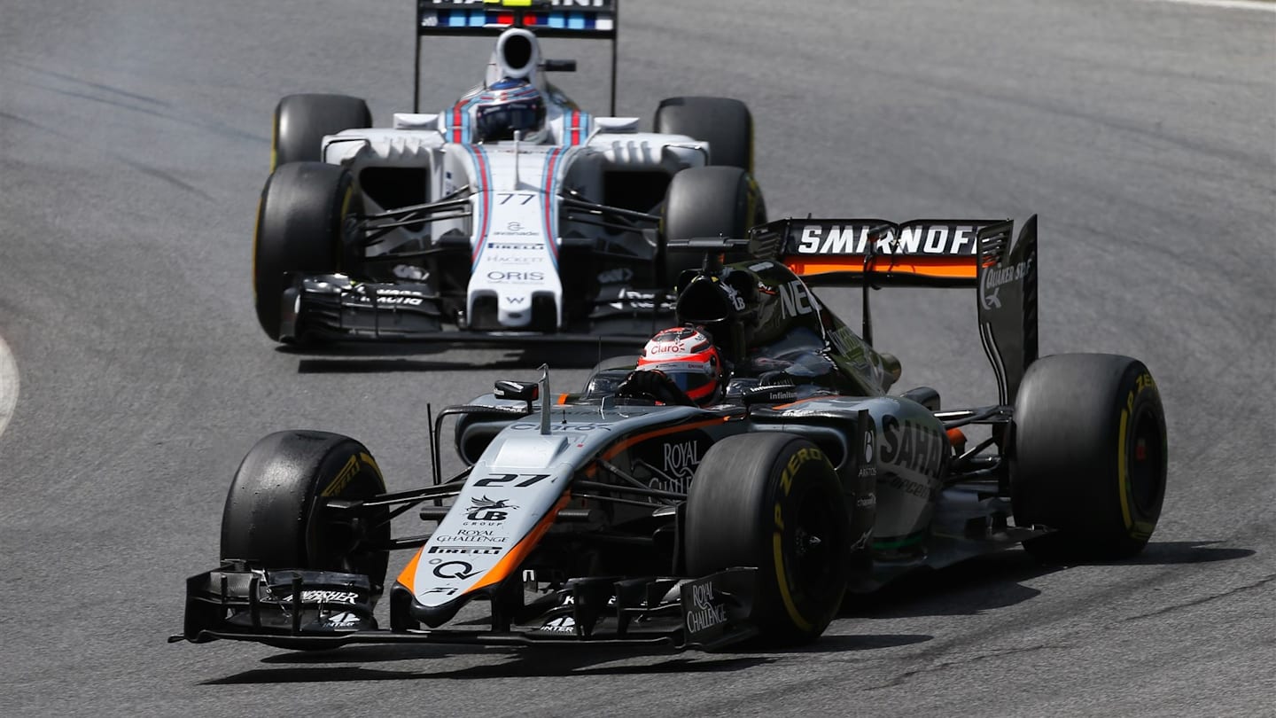 Nico Hulkenberg (GER) Force India VJM08 at Formula One World Championship, Rd8, Austrian Grand