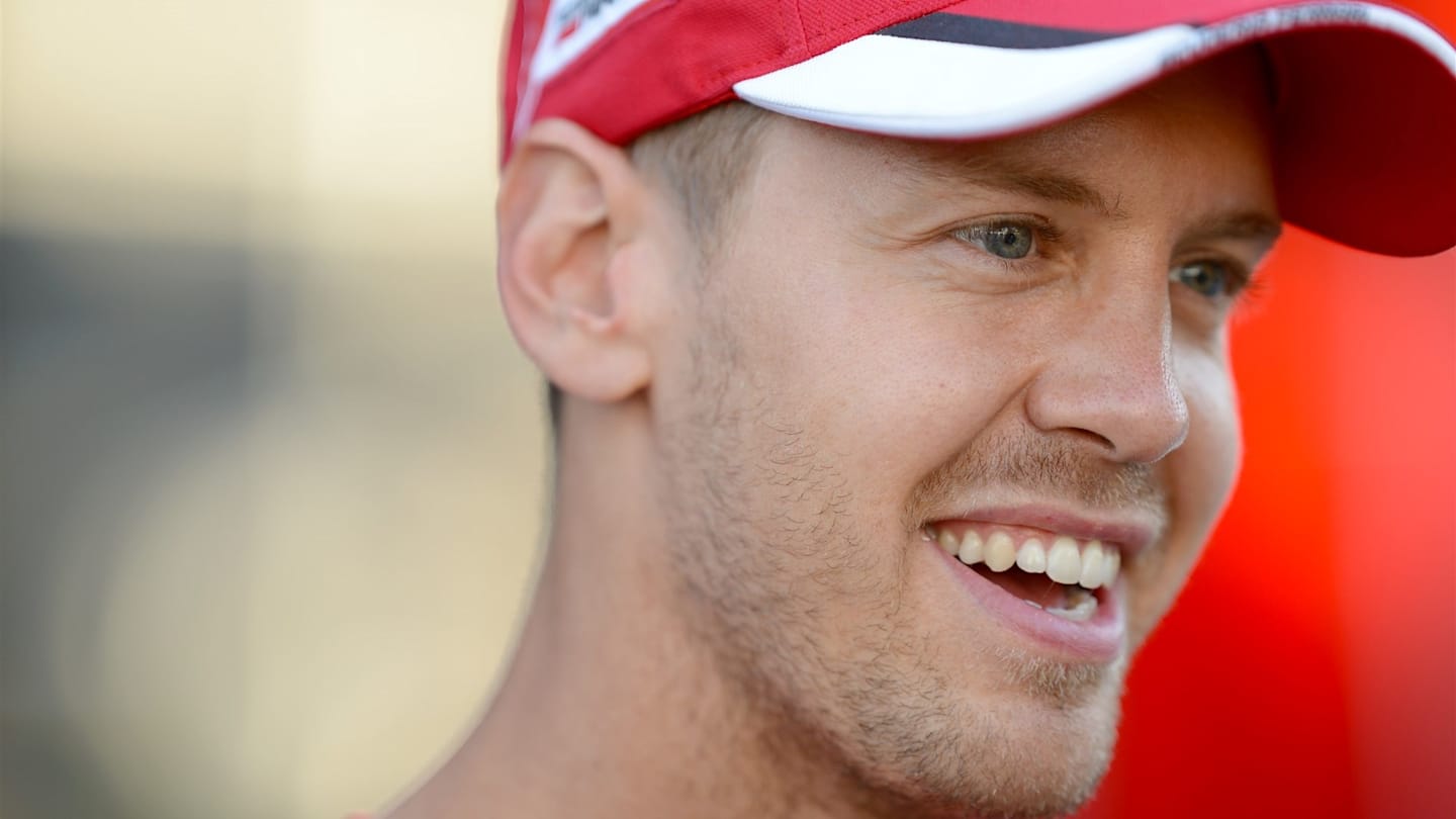Sebastian Vettel (GER) Ferrari at Formula One World Championship, Rd11, Belgian Grand Prix,