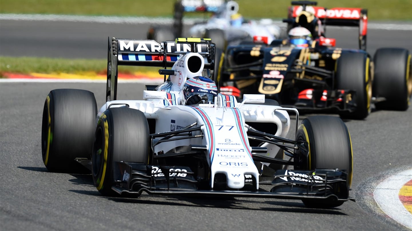 Valtteri Bottas (FIN) Williams FW37 at Formula One World Championship, Rd11, Belgian Grand Prix,