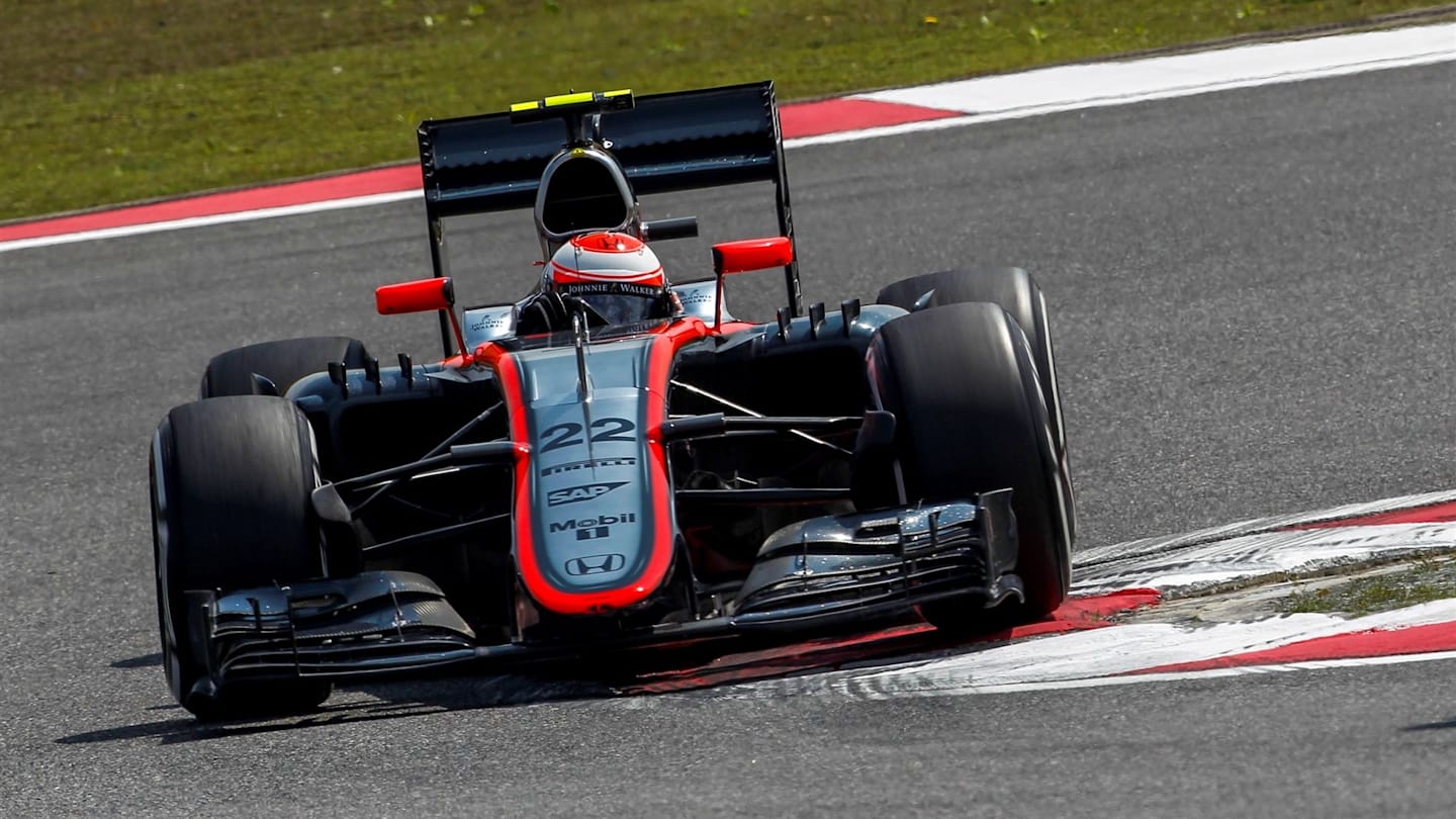 Jenson Button (GBR) McLaren MP4-30 at Formula One World Championship, Rd3, Chinese Grand Prix,