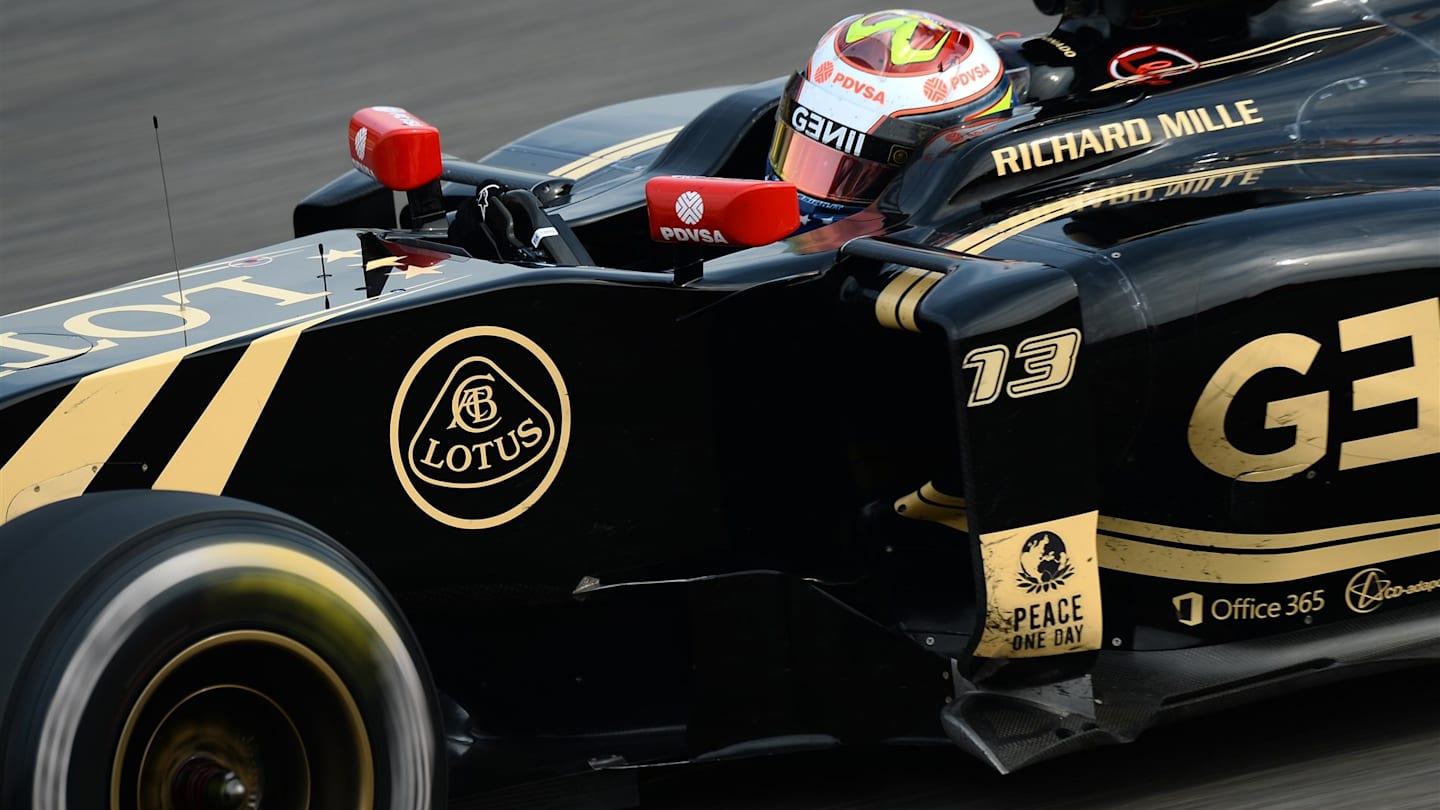 Pastor Maldonado (VEN) Lotus E23 Hybrid at Formula One World Championship, Rd3, Chinese Grand Prix,