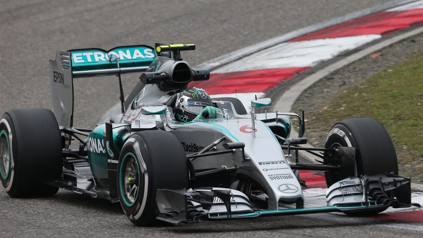 Nico Rosberg (GER) Mercedes AMG F1 W06 at Formula One World Championship, Rd3, Chinese Grand Prix,