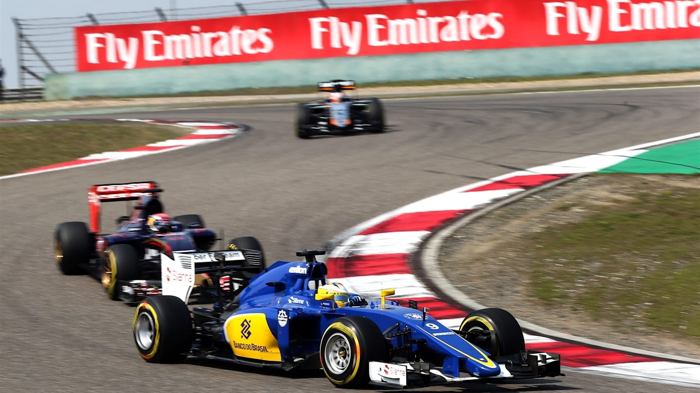 Marcus Ericsson (SWE) Sauber C34 at Formula One World Championship, Rd3, Chinese Grand Prix, Race, Shanghai, China, Sunday 12 April 2015. © Sutton Motorsport Images