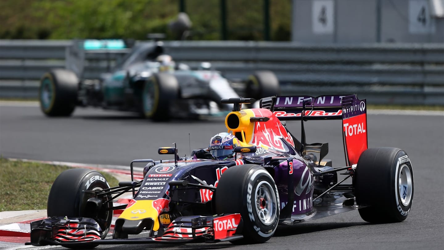 Daniel Ricciardo (AUS) Red Bull Racing RB11 at Formula One World Championship, Rd10, Hungarian