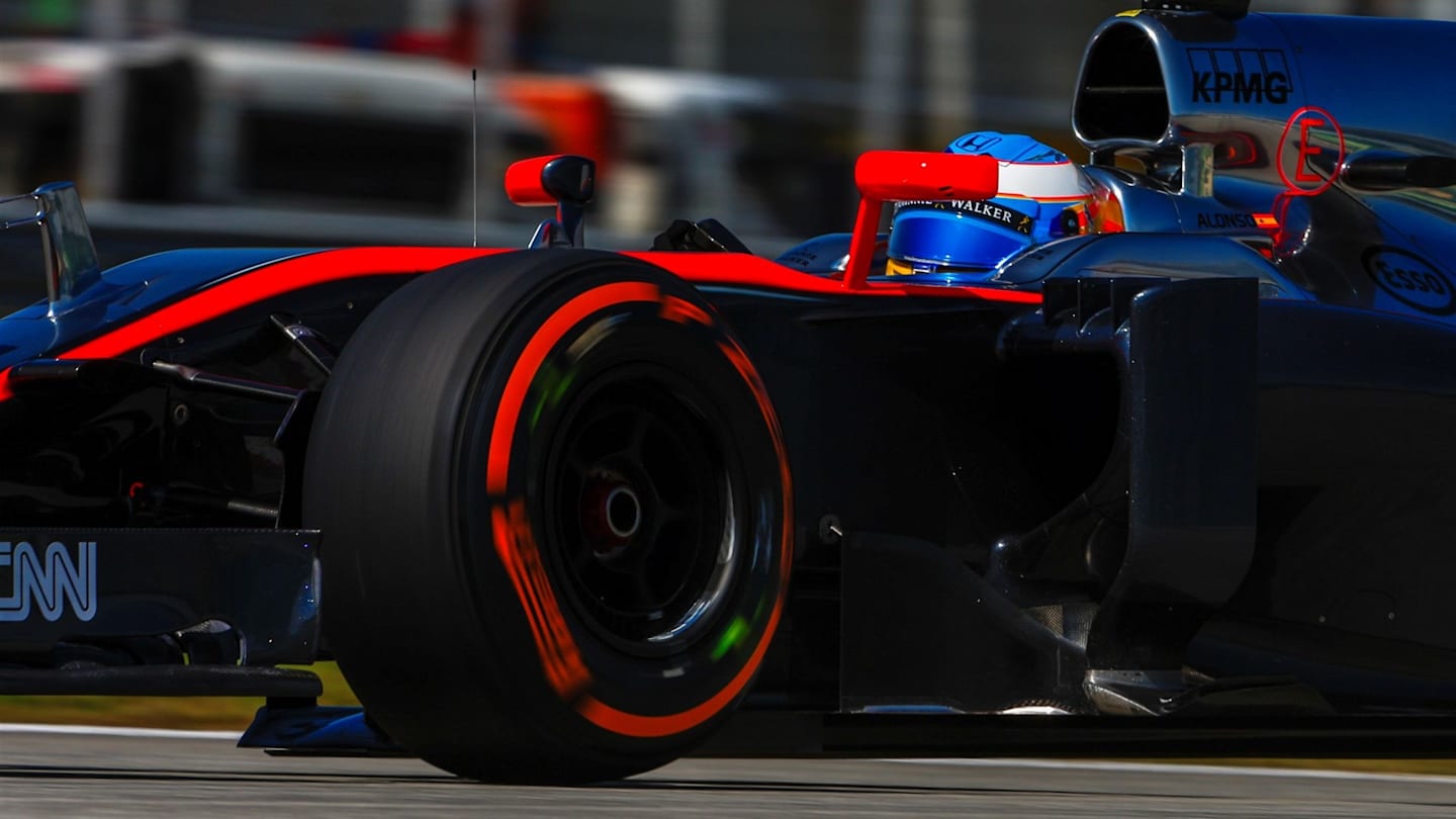 Fernando Alonso (ESP) McLaren MP4-30 at Formula One World Championship, Rd2, Malaysian Grand Prix,