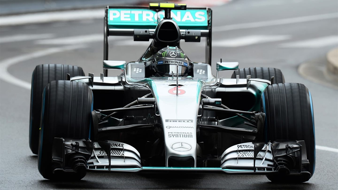 Nico Rosberg (GER) Mercedes AMG F1 W06 at Formula One World Championship, Rd6, Monaco Grand Prix Practice, Monte-Carlo, Monaco, Thursday 21  May 2015. © Sutton Motorsport Images