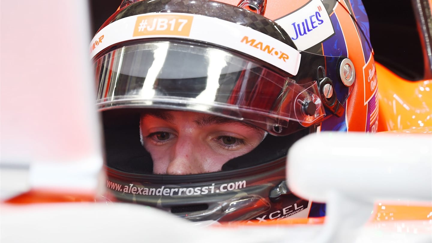 Alexander Rossi (ITA) Manor GP at Formula One World Championship, Rd13, Singapore Grand Prix,