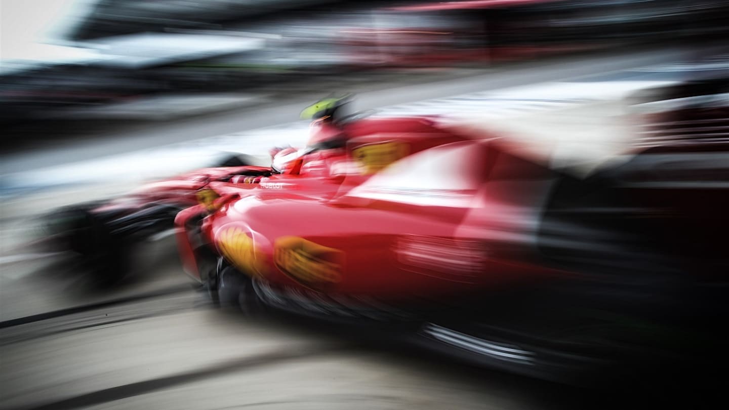 Kimi Raikkonen (FIN) Ferrari SF15-T at Formula One World Championship, Rd16, United States  Grand Prix, Practice, Austin, Texas, USA, Friday 23 October 2015. © Sutton Motorsport Images