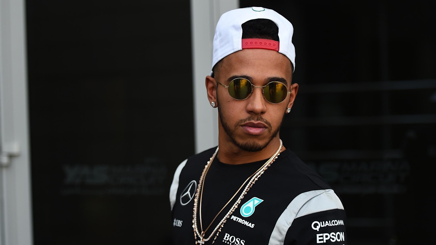 Lewis Hamilton (GBR) Mercedes AMG F1 at Formula One World Championship, Rd21, Abu Dhabi Grand Prix, Preparations, Yas Marina Circuit, Abu Dhabi, UAE, Thursday 24 November 2016. © Sutton Images