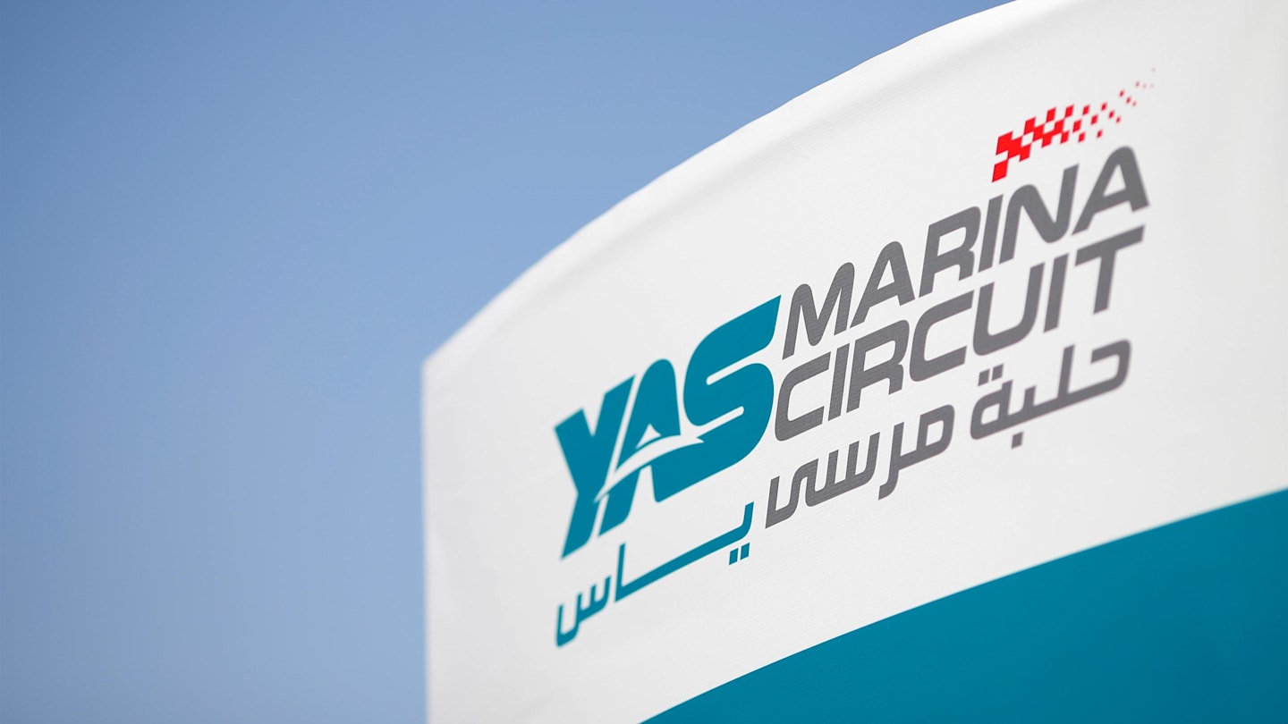 Logo at Formula One World Championship, Rd21, Abu Dhabi Grand Prix, Preparations, Yas Marina Circuit, Abu Dhabi, UAE, Thursday 24 November 2016. © Sutton Images