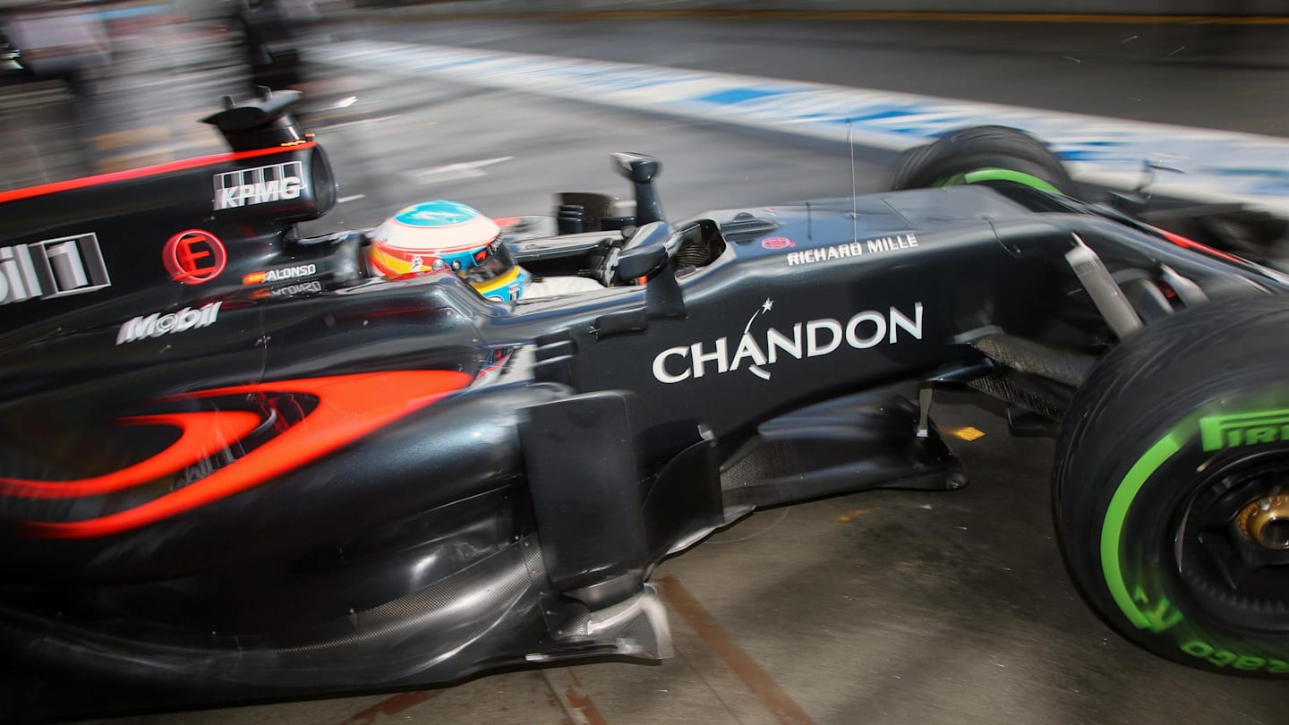 Fernando Alonso (ESP) McLaren MP4-31 at Formula One World Championship, Rd1, Australian Grand Prix,