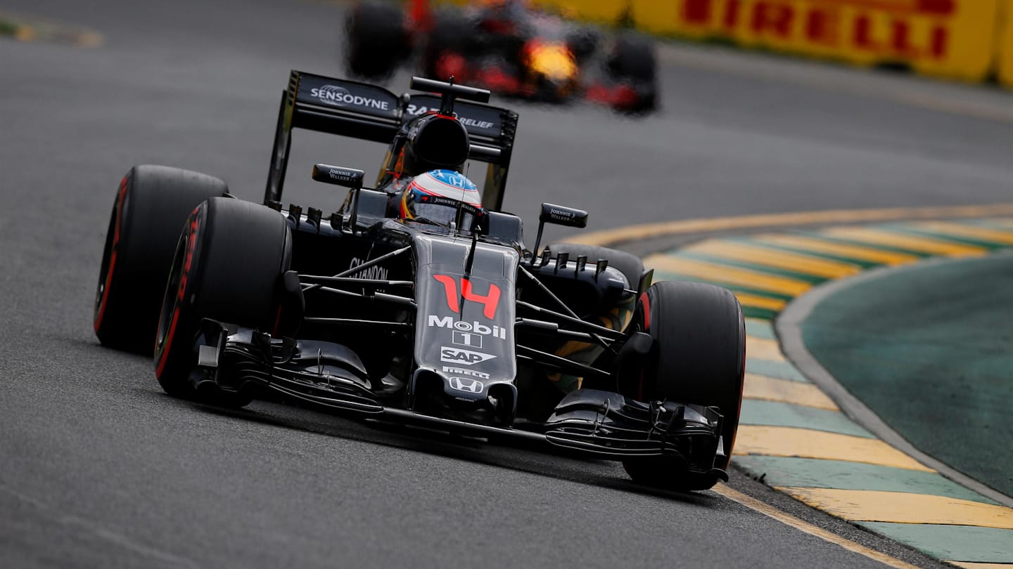Fernando Alonso (ESP) McLaren MP4-31 at Formula One World Championship, Rd1, Australian Grand Prix,