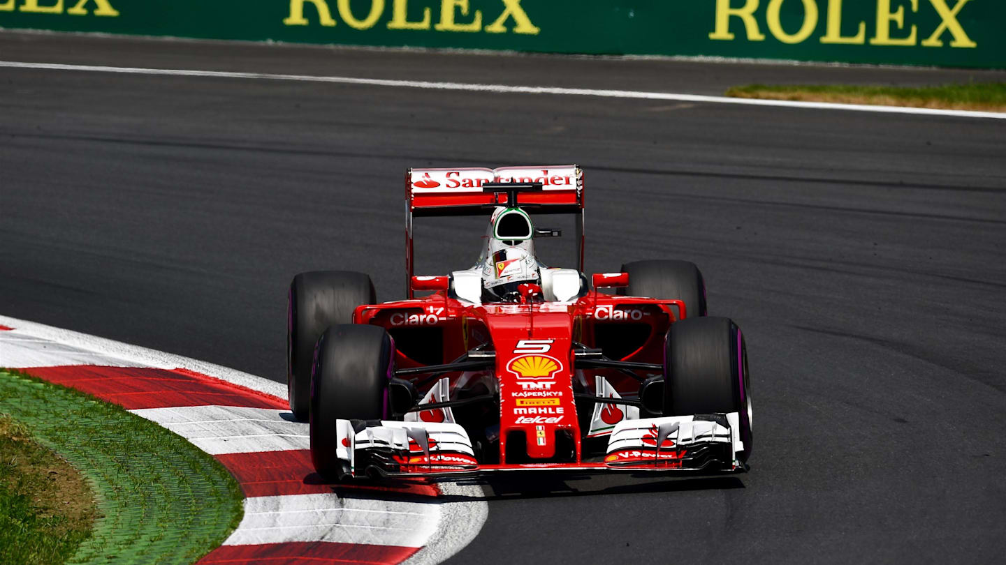 Sebastian Vettel (GER) Ferrari SF16-H at Formula One World Championship, Rd9, Austrian Grand Prix,