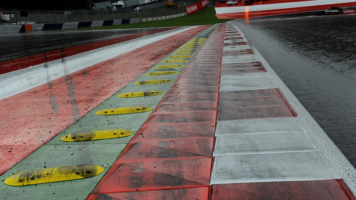 Kerb detail at Formula One World Championship, Rd9, Austrian Grand Prix, Qualifying, Spielberg,