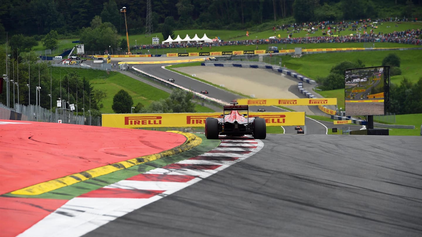 Daniil Kvyat (RUS) Scuderia Toro Rosso STR11 at Formula One World Championship, Rd9, Austrian Grand