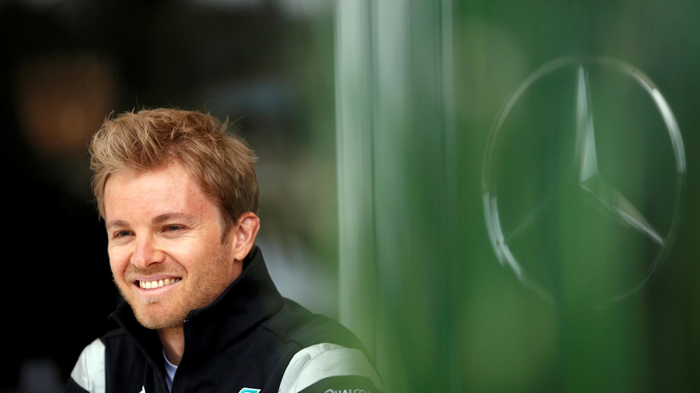 Nico Rosberg (GER) Mercedes AMG F1 at Formula One World Championship, Rd2, Bahrain Grand Prix