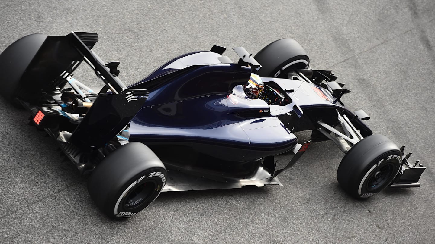 Carlos Sainz jr (ESP) Scuderia Toro Rosso STR11 at Formula One Testing, Day Three, Barcelona,