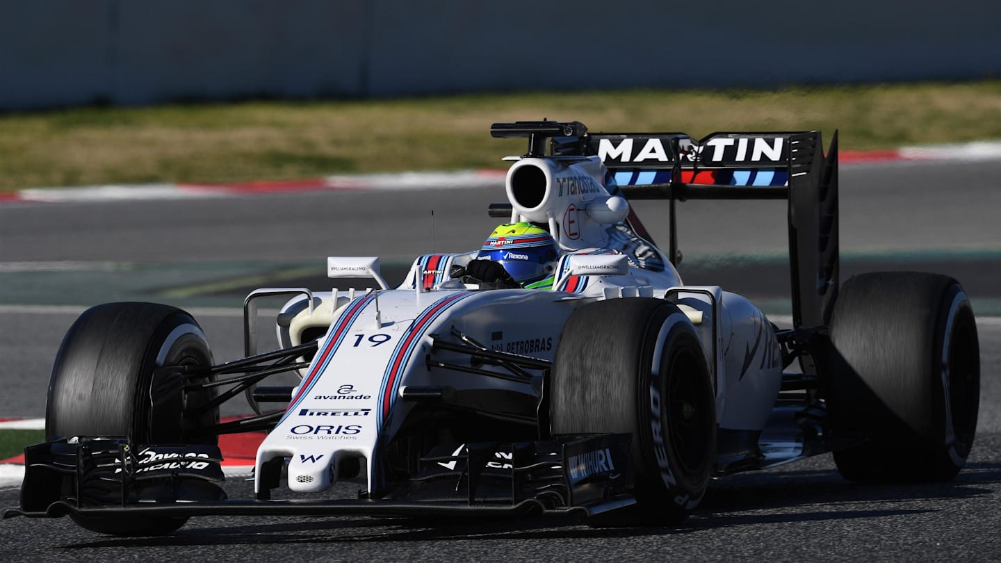 Felipe Massa (BRA) Williams FW38 at Formula One Testing, Day Four, Barcelona, Spain, Friday 4