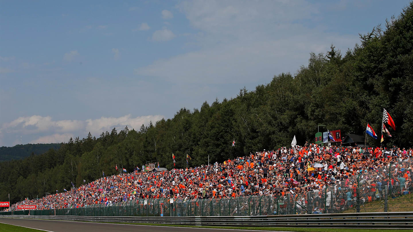 Fans and atmosphere at Formula One World Championship, Rd13, Belgian Grand Prix, Race, Spa