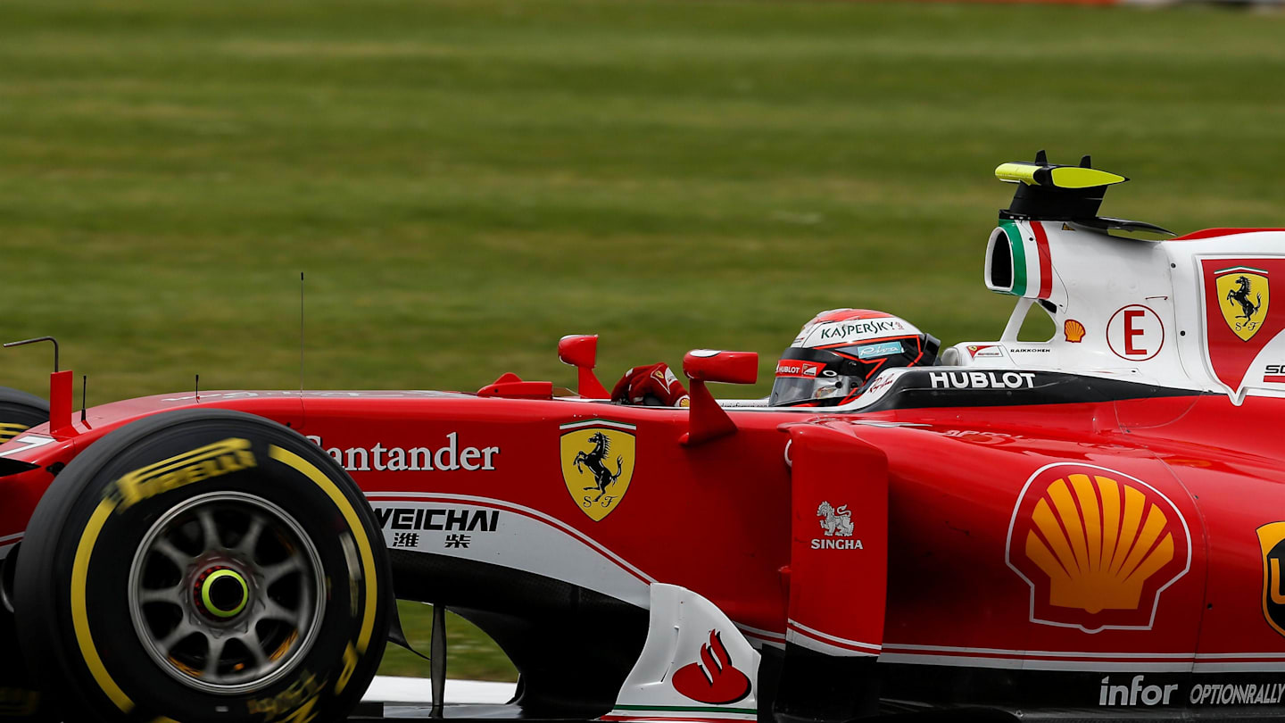 Kimi Raikkonen (FIN) Ferrari SF16-H at Formula One World Championship, Rd10, British Grand Prix,